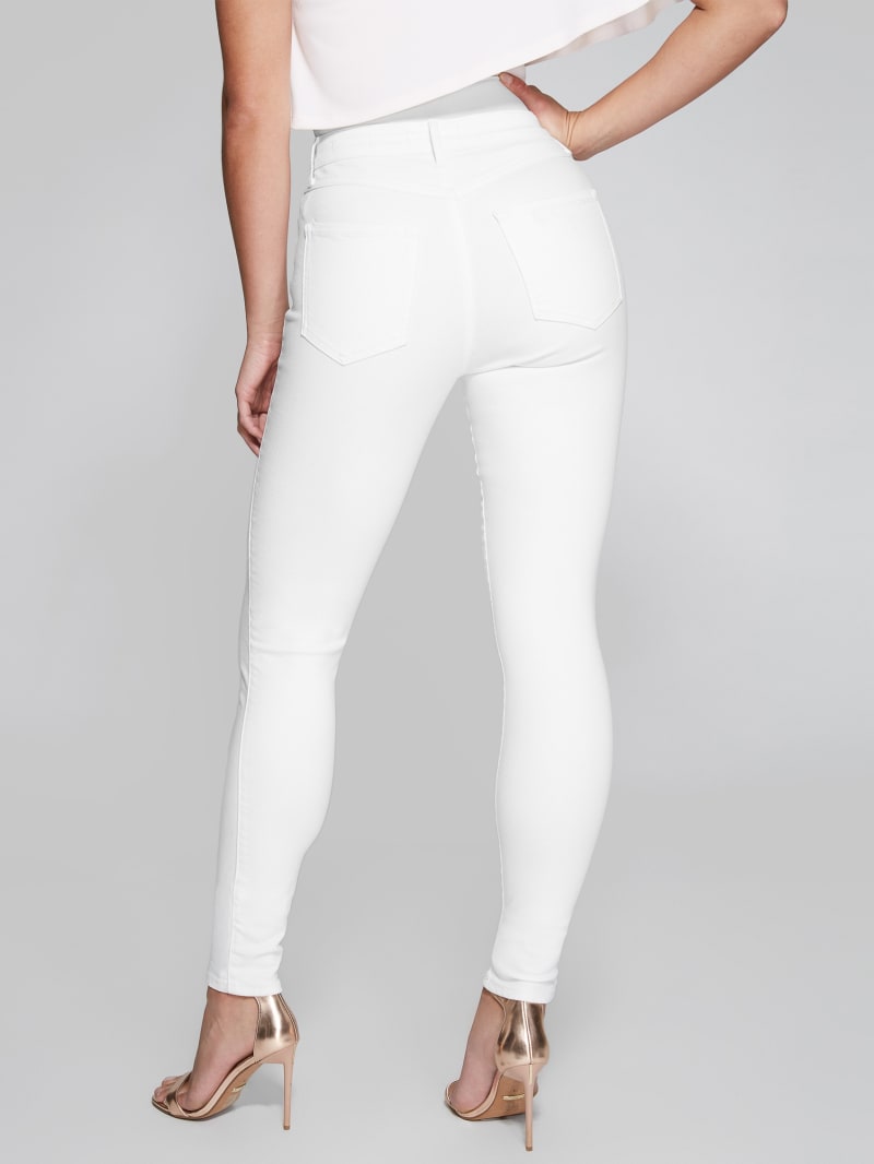 Guess Stiletto No. 97 Skinny Women's Pants White | 9452-AUWFM