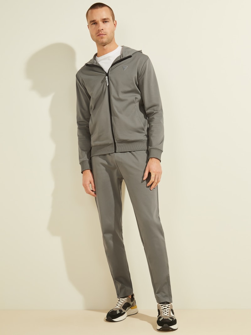 Guess Teddy Zip Men's Jackets Grey | 5829-LRXUG