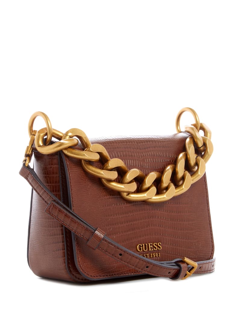 Guess Tullia Women's Crossbody Bags Brown | 9534-PACES