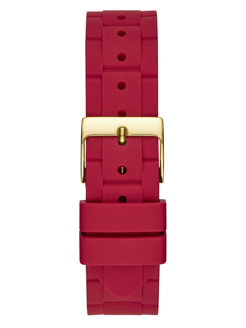 Guess Two-Tone and Red Multifunction Women's Watches Red | 1437-UKJLB