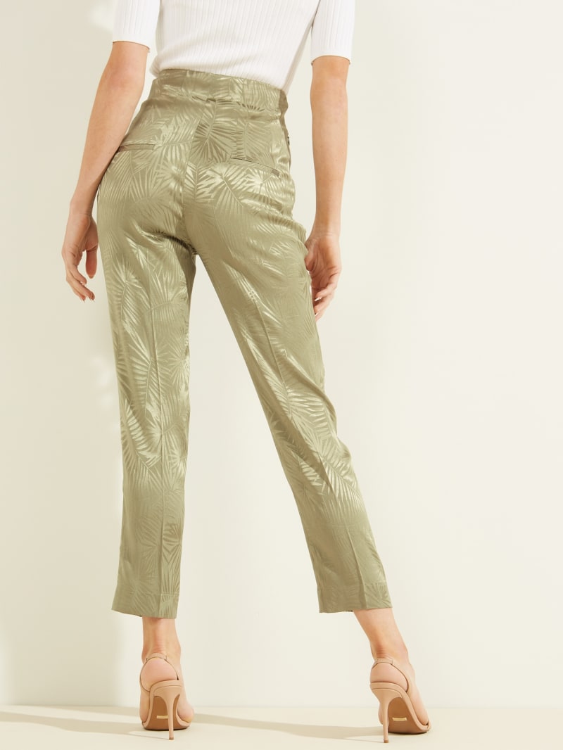 Guess Veridianas Women's Pants Light Green | 2403-BOLMC