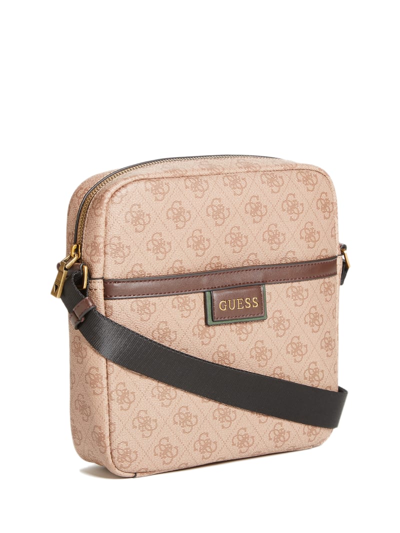 Guess Vezzola Flat Women's Crossbody Bags Brown | 5064-QZMFG