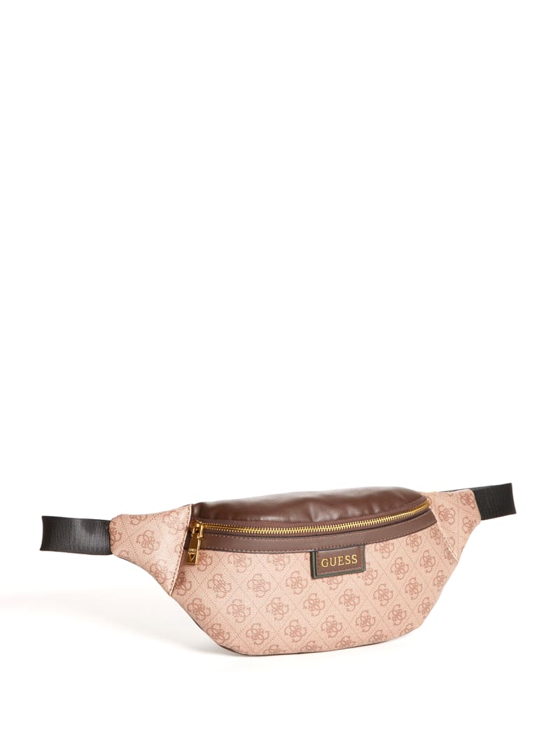 Guess Vezzola Logo Belt Men's Bags Brown | 3485-IEJQG