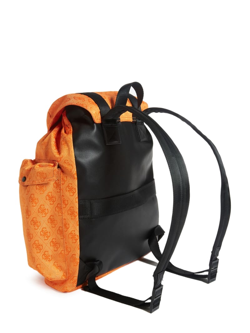 Guess Vezzola Nylon Men's Bags Orange | 2854-APNJL