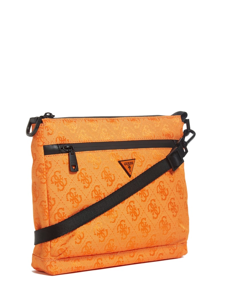 Guess Vezzola Nylon Men's Bags Orange | 9328-KRBFU