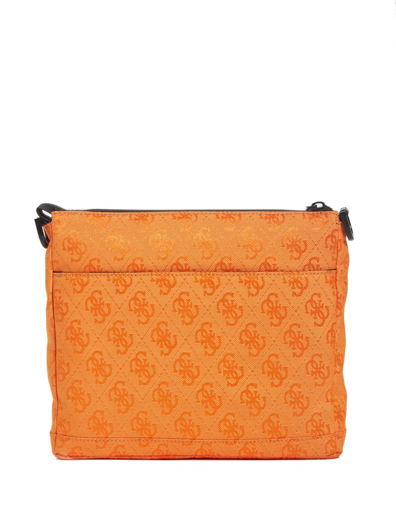 Guess Vezzola Nylon Men's Bags Orange | 9328-KRBFU