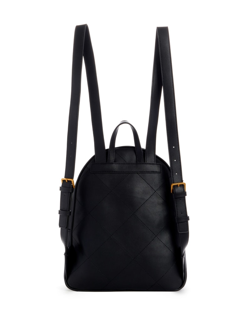 Guess Vikki Quilted Women's Backpacks Black | 6308-KTNFI