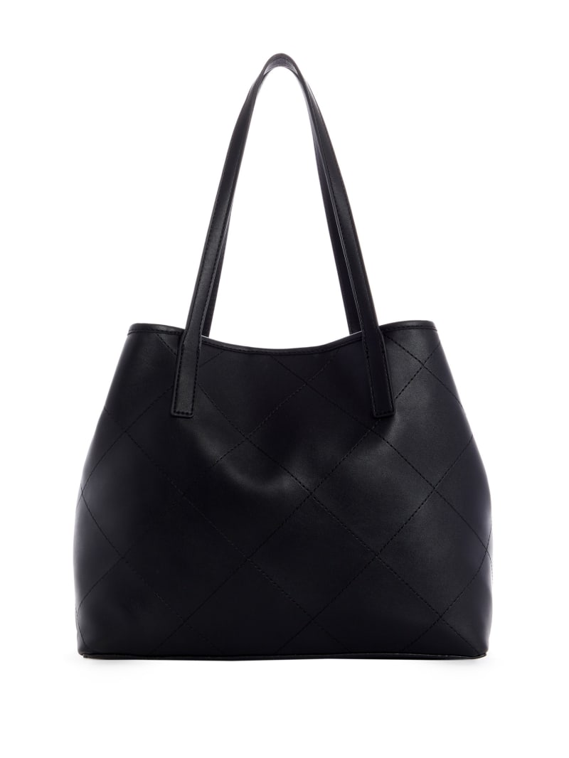 Guess Vikki Quilted Women's Tote Bags Black | 2367-BZEXS