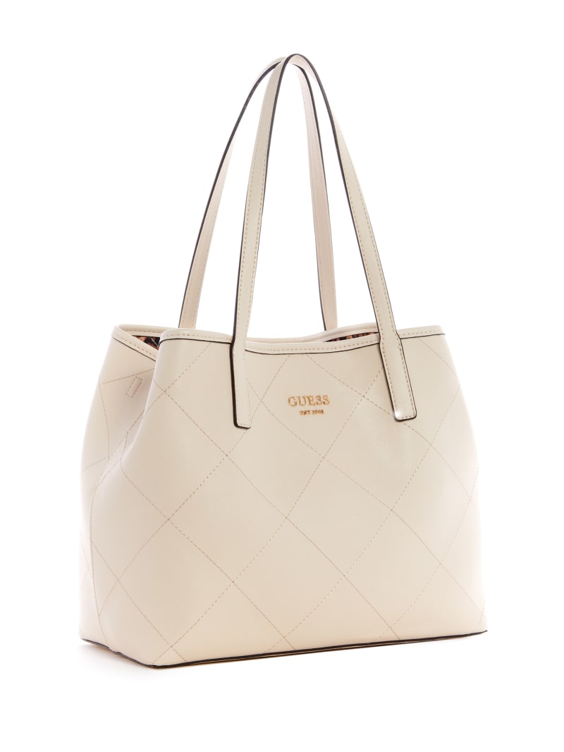 Guess Vikki Quilted Women's Tote Bags Grey | 6584-TDWUI