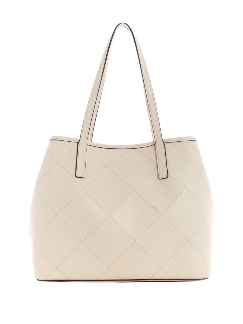 Guess Vikki Quilted Women's Tote Bags Grey | 6584-TDWUI