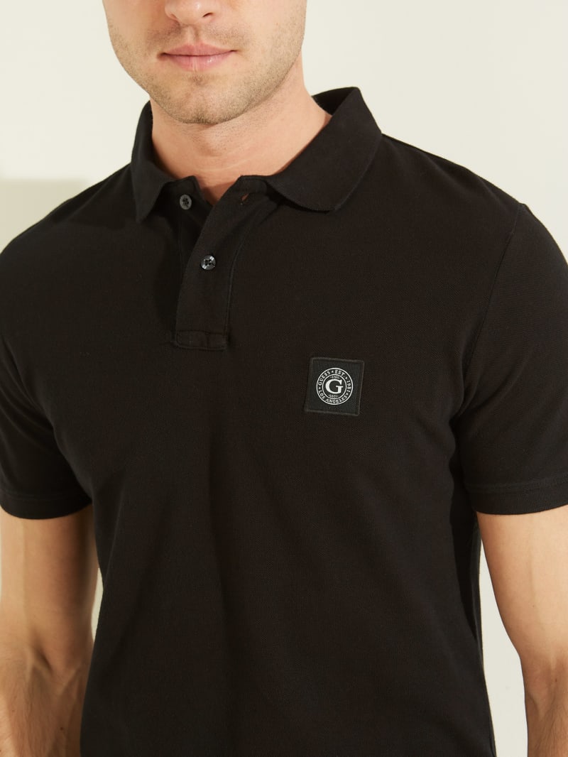 Guess Washed Men's Shirts Black | 0527-NYSBX