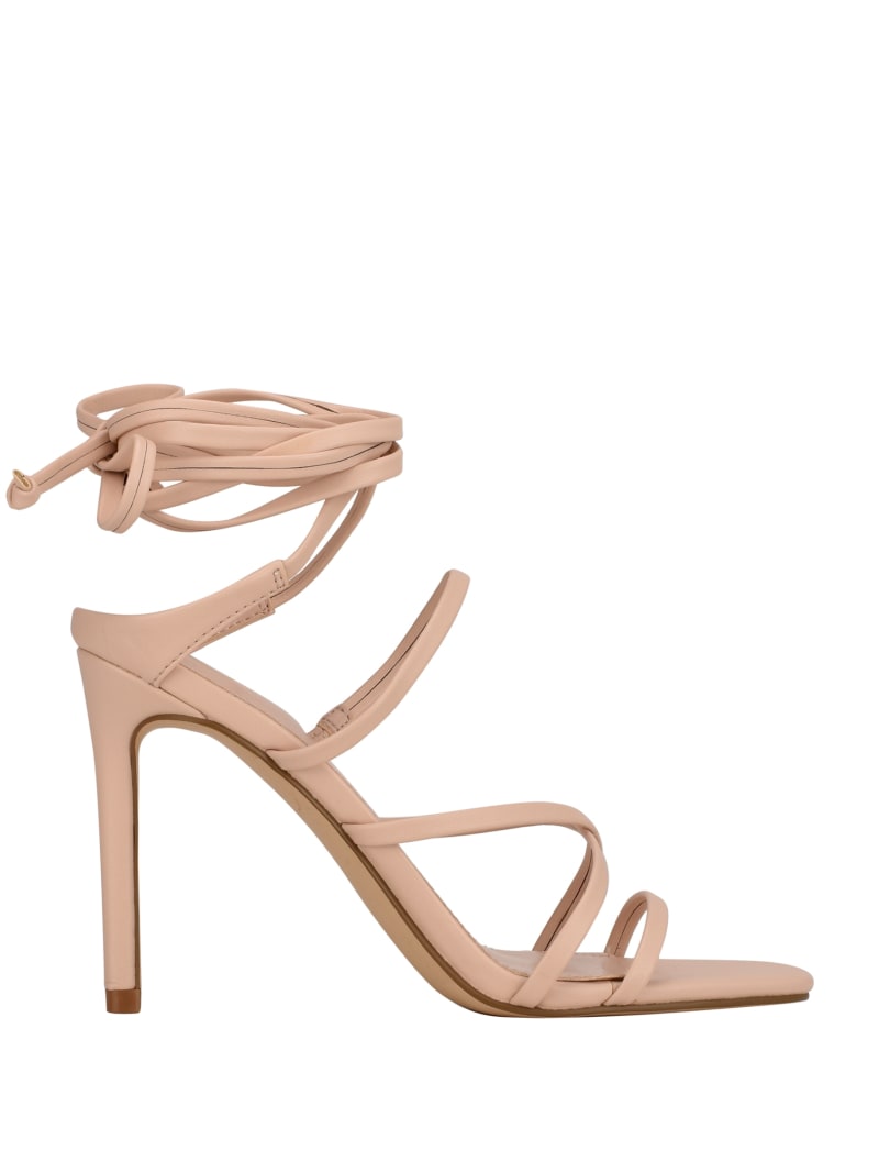 Guess Zabyie Women's Heels Light Pink | 0243-MTJZW