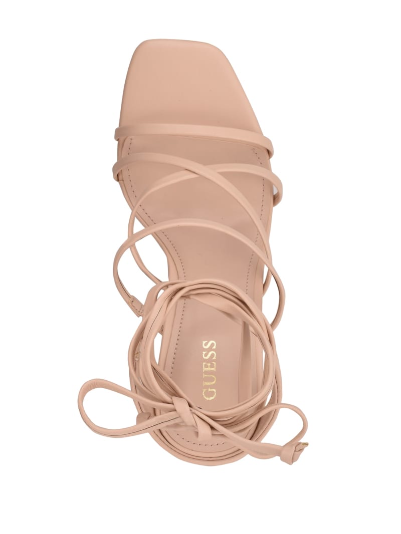 Guess Zabyie Women's Heels Light Pink | 0243-MTJZW