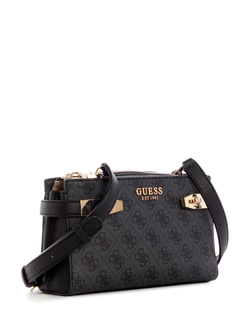 Guess Zadie Logo Elite Women's Crossbody Bags Black | 0817-MGLRN