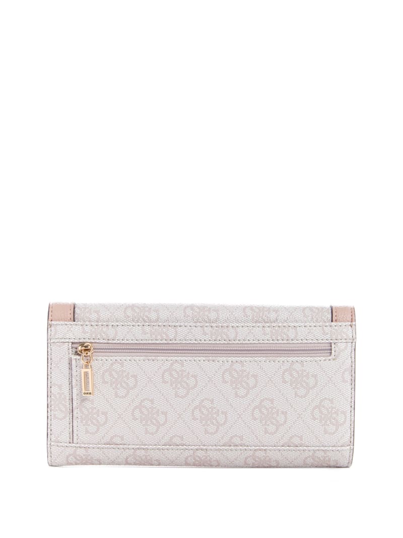 Guess Zadie Logo Multi Clutch Women's Wallets Pink | 7213-TLGKH