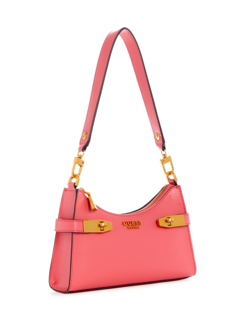 Guess Zadie Women's Shoulder Bags Pink | 9062-ZCGYV